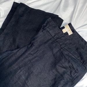 Michael Kors Blue linen pants